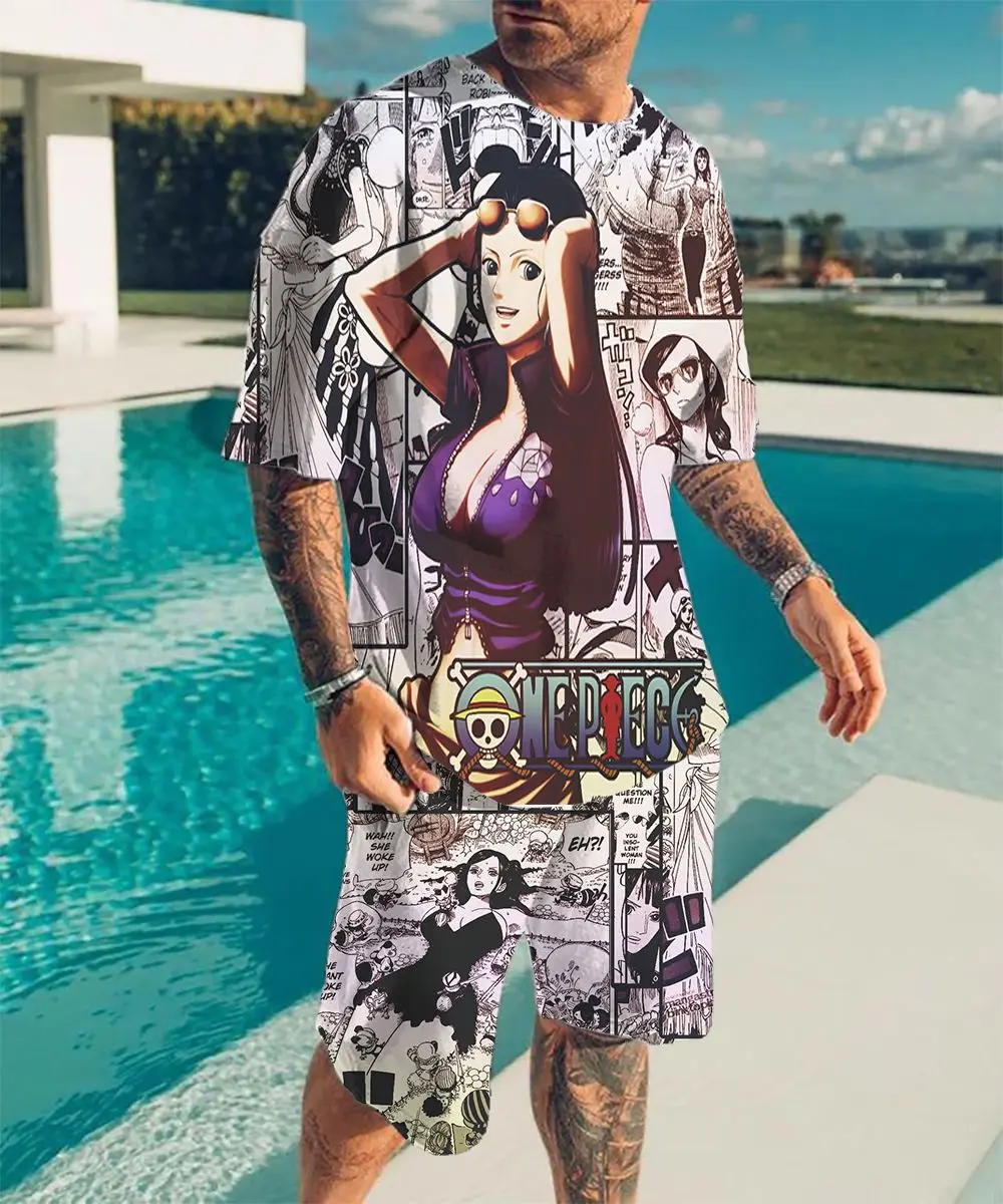 Men's Youth Summer Casual Short Sleeve Suit New One Piece 3D Digital Printing Anime Men's Suit
Men's Youth Summer Casual Short Sleeve Suit New One Piece 3D Digital Printing Anime Men's Suit