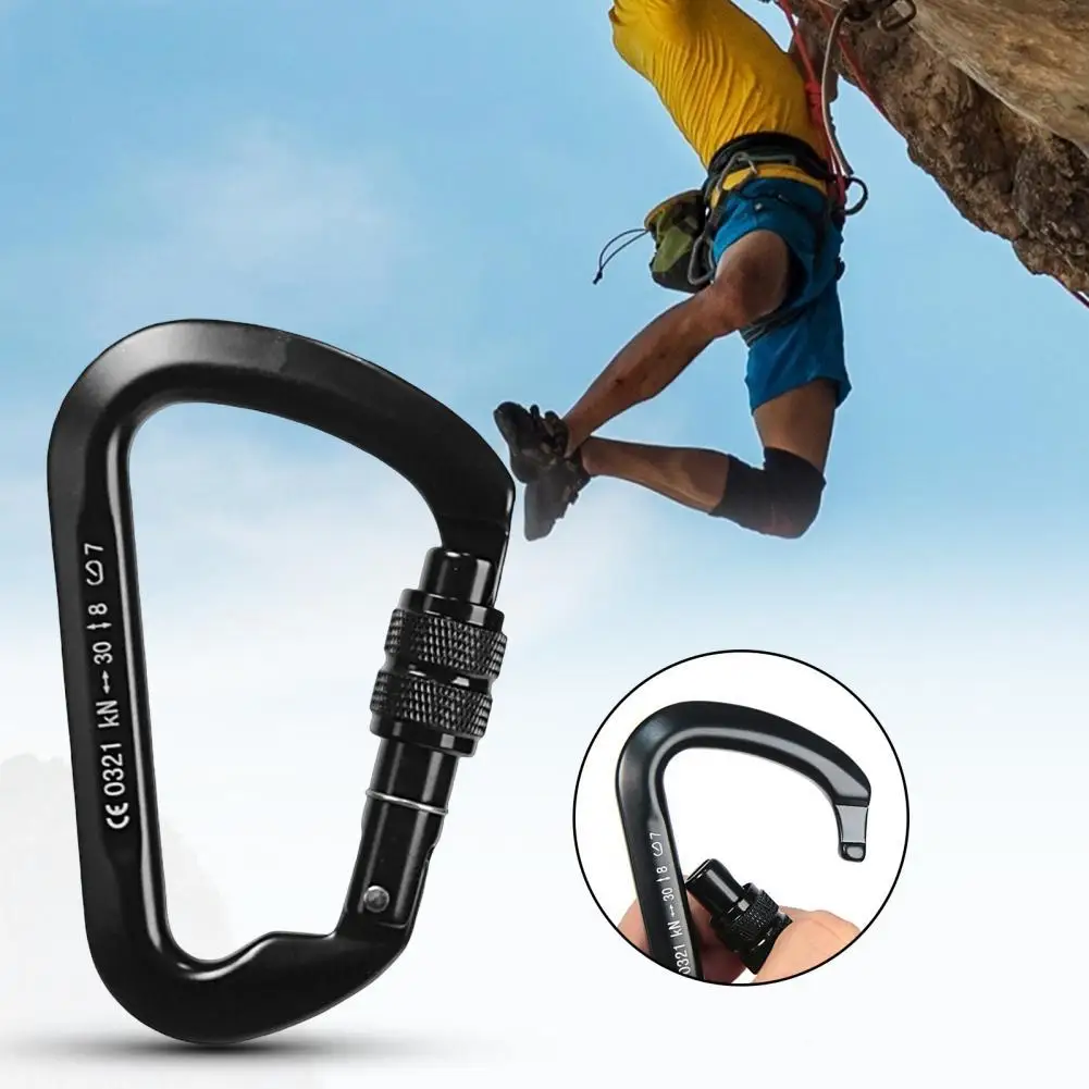 Easy to Carry Ultra-light Rappelling Swing Rescue Climbing Carabiner Aerial Work Tool
Easy to Carry Ultra-light Rappelling Swing Rescue Climbing Carabiner Aerial Work Tool
