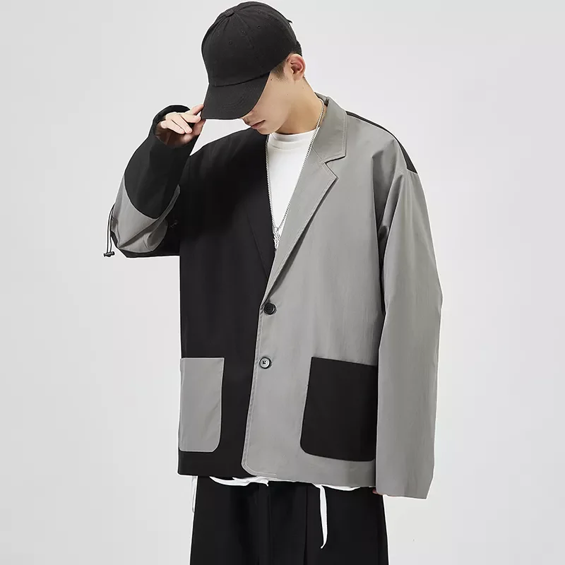 2022 Autumn New Casual Suit Jacket Pocket Decor Men's Blazers Youth Clothes Costume Homme Fashion Patchwork Men Blazer Jackets
2022 Autumn New Casual Suit Jacket Pocket Decor Men's Blazers Youth Clothes Costume Homme Fashion Patchwork Men Blazer Jackets