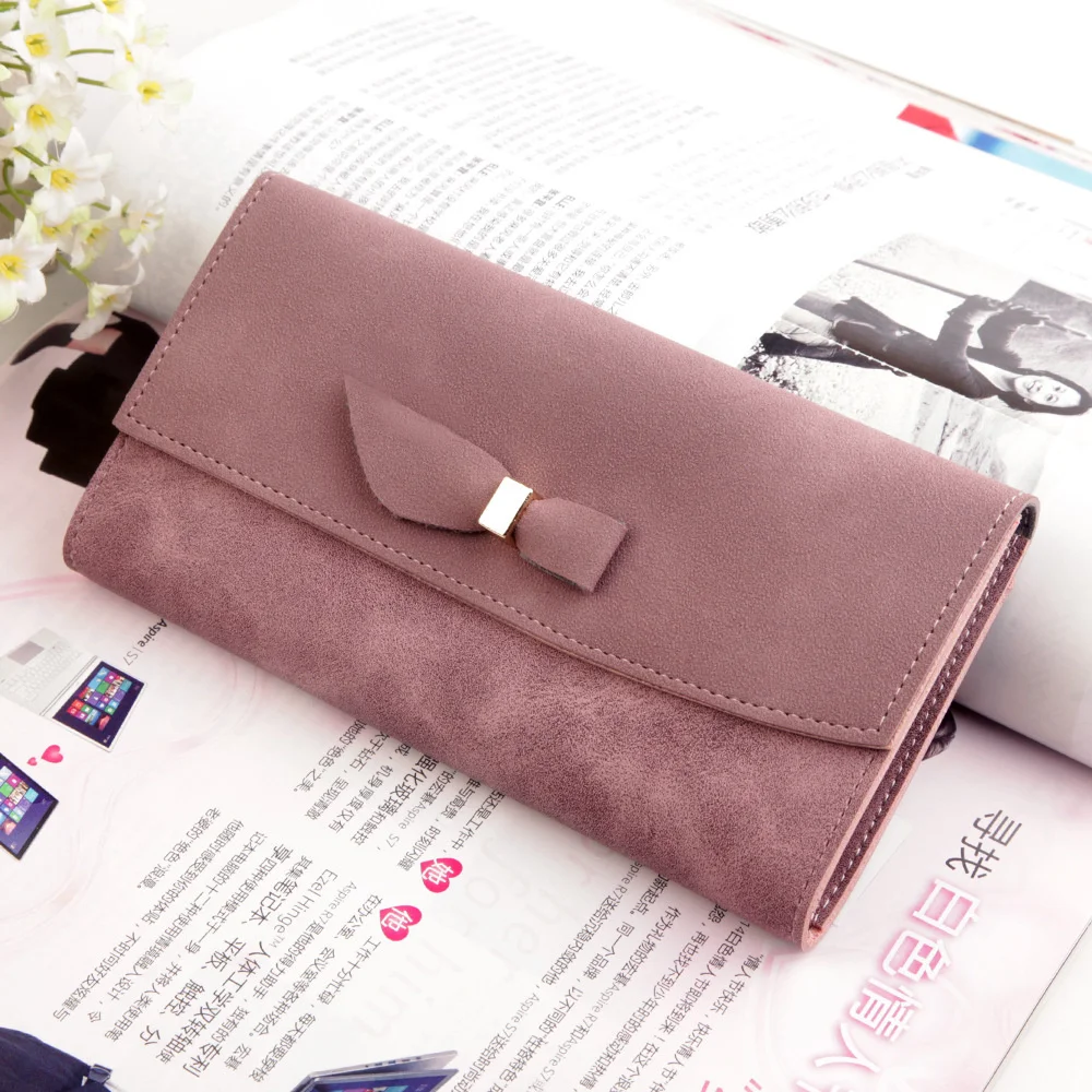 Cute Bows Lady's Purse Fashion PU Soild Color Classic Long Wallet Women's Kawaii Casual Clutch Bag 2023
Cute Bows Lady's Purse Fashion PU Soild Color Classic Long Wallet Women's Kawaii Casual Clutch Bag 2023