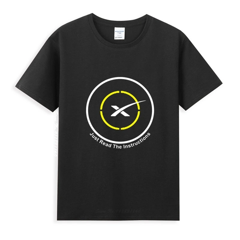 Autonomous Spaceport Drone Ship Of Spacex Just Read The Instructions T-Shirt Homme Tee Shirt Pure Cotton Style
Autonomous Spaceport Drone Ship Of Spacex Just Read The Instructions T-Shirt Homme Tee Shirt Pure Cotton Style