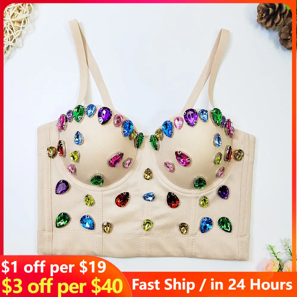 2022 New Women Sexy Fashion Crop Top Diamond Flower Strapless Vest Bustier Bra Night Club Party Tank Top Female Camis y2k top
2022 New Women Sexy Fashion Crop Top Diamond Flower Strapless Vest Bustier Bra Night Club Party Tank Top Female Camis y2k top