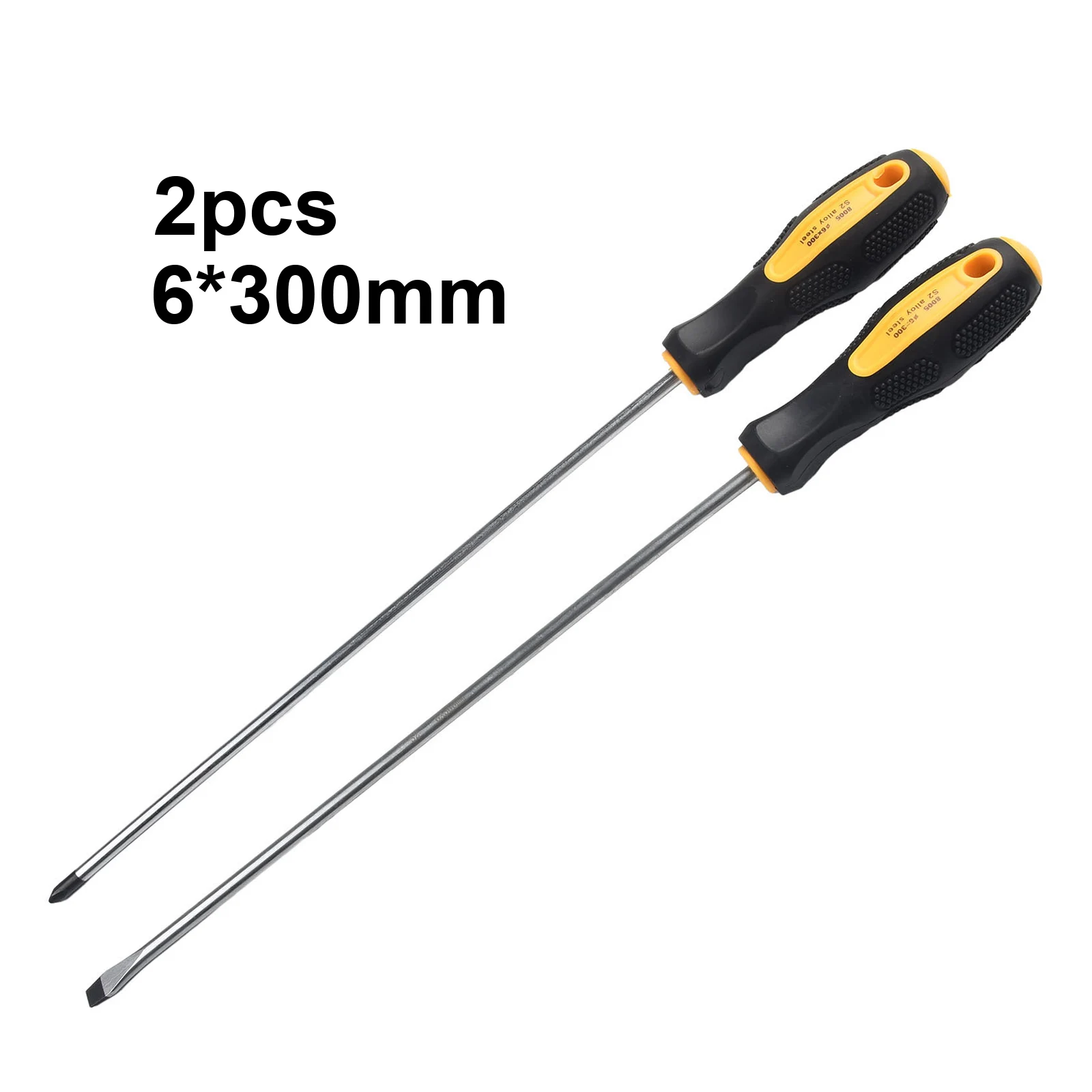 1/2pcs 12 Inch Extended Screwdriver Long Slotted Cross Screwdriver Magnetic Screwdriver With Rubber Handle Repairing Hand Tool
1/2pcs 12 Inch Extended Screwdriver Long Slotted Cross Screwdriver Magnetic Screwdriver With Rubber Handle Repairing Hand Tool