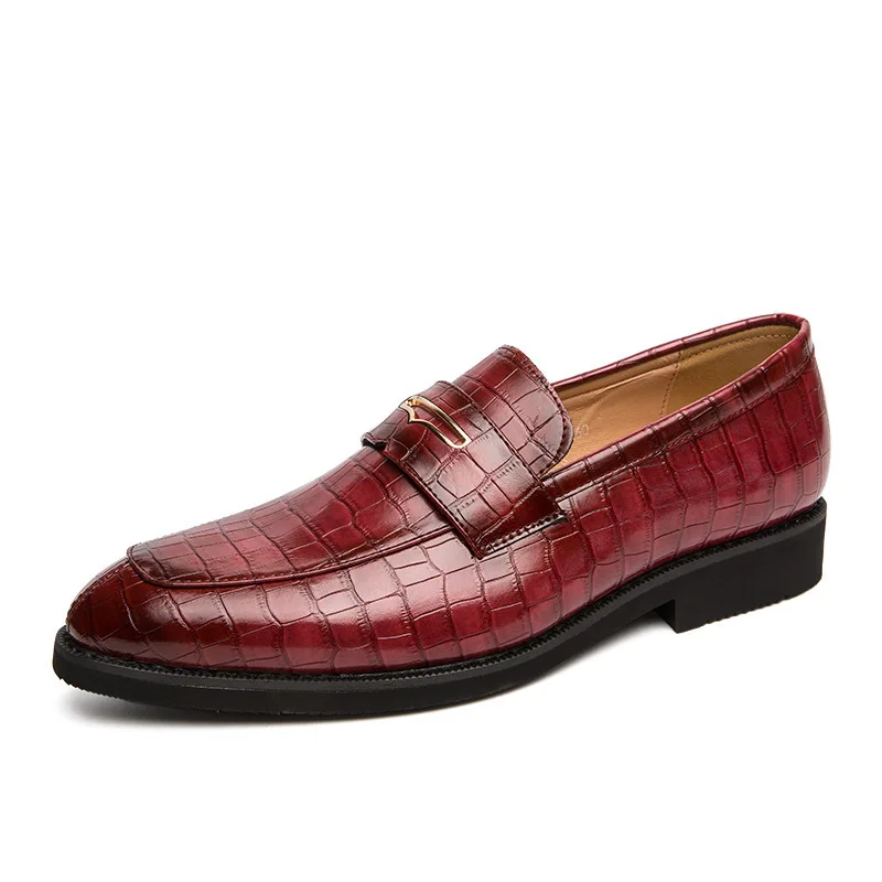 LEATHER SHOE FOR MAN Italian Loafers Men Leather Casual Business Shoes Fashion Slip on Men Flats Zapatos Hombre Vestir
LEATHER SHOE FOR MAN Italian Loafers Men Leather Casual Business Shoes Fashion Slip on Men Flats Zapatos Hombre Vestir