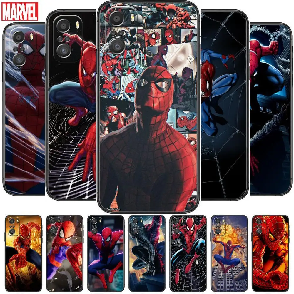 Soft black Silicone Phone Case For Xiaomi Redmi Note 10S 10 9T 9S 9 8T 8 7S 7 6 5A 5 Pro Max Fundas Spider-Man Marvel
Soft black Silicone Phone Case For Xiaomi Redmi Note 10S 10 9T 9S 9 8T 8 7S 7 6 5A 5 Pro Max Fundas Spider-Man Marvel