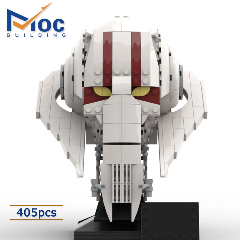 MOC Helmet Collection Series DIY Building Blocks Grievous-General Bust Space Wars Assembly Model Bricks Children Xmas Toys
MOC Helmet Collection Series DIY Building Blocks Grievous-General Bust Space Wars Assembly Model Bricks Children Xmas Toys