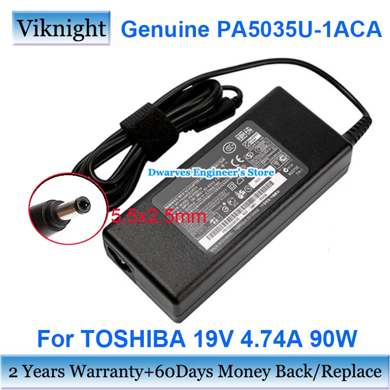 Подлинный адаптер 19 В 4,74 А 90 Вт PA5035U-1ACA Зарядное устройство для TOSHIBA PORTEGE Z30-A1310 Satellite A105-S2719 A100-169 L850-168 M60-126
Подлинный адаптер 19 В 4,74 А 90 Вт PA5035U-1ACA Зарядное устройство для TOSHIBA PORTEGE Z30-A1310 Satellite A105-S2719 A100-169 L850-168 M60-126