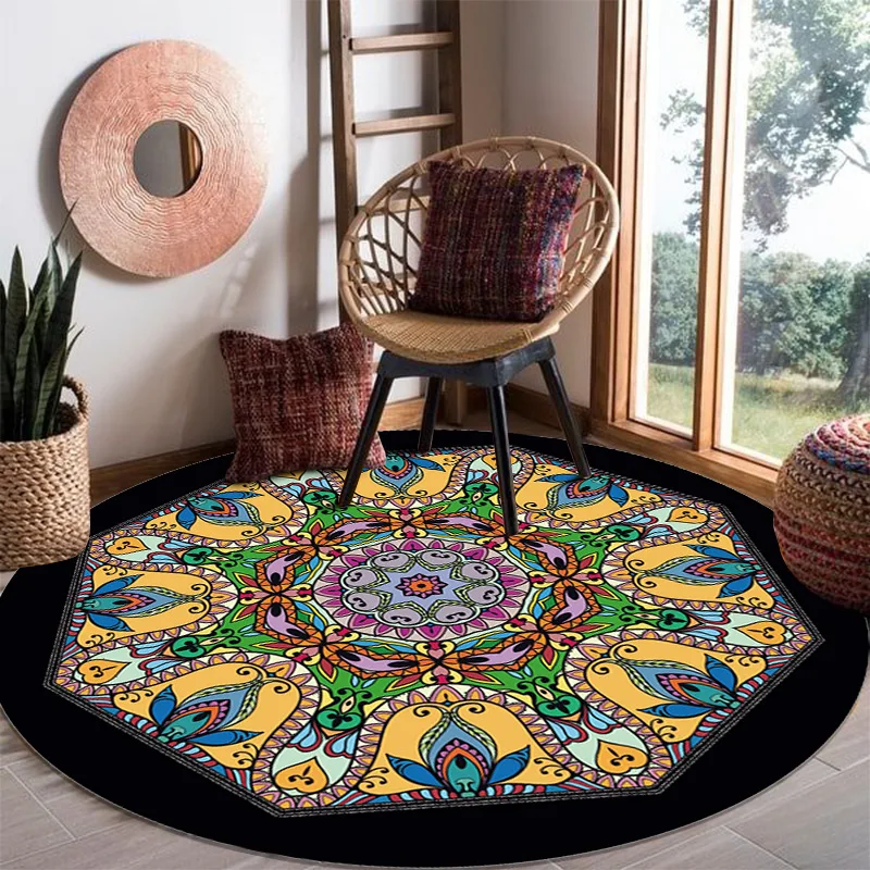 Mandala Living Room Carpet Coffee Table Sofa Hanging Basket Rocking Chair Home Carpet Floor Mat Washroom Floor Mat
Mandala Living Room Carpet Coffee Table Sofa Hanging Basket Rocking Chair Home Carpet Floor Mat Washroom Floor Mat