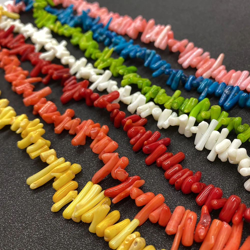 Synthetic Coral Seedlings Irregular Color Beads 6-15mm Charm Fashion Jewelry Making DIY Necklace Earrings Bracelet Accessories
Synthetic Coral Seedlings Irregular Color Beads 6-15mm Charm Fashion Jewelry Making DIY Necklace Earrings Bracelet Accessories