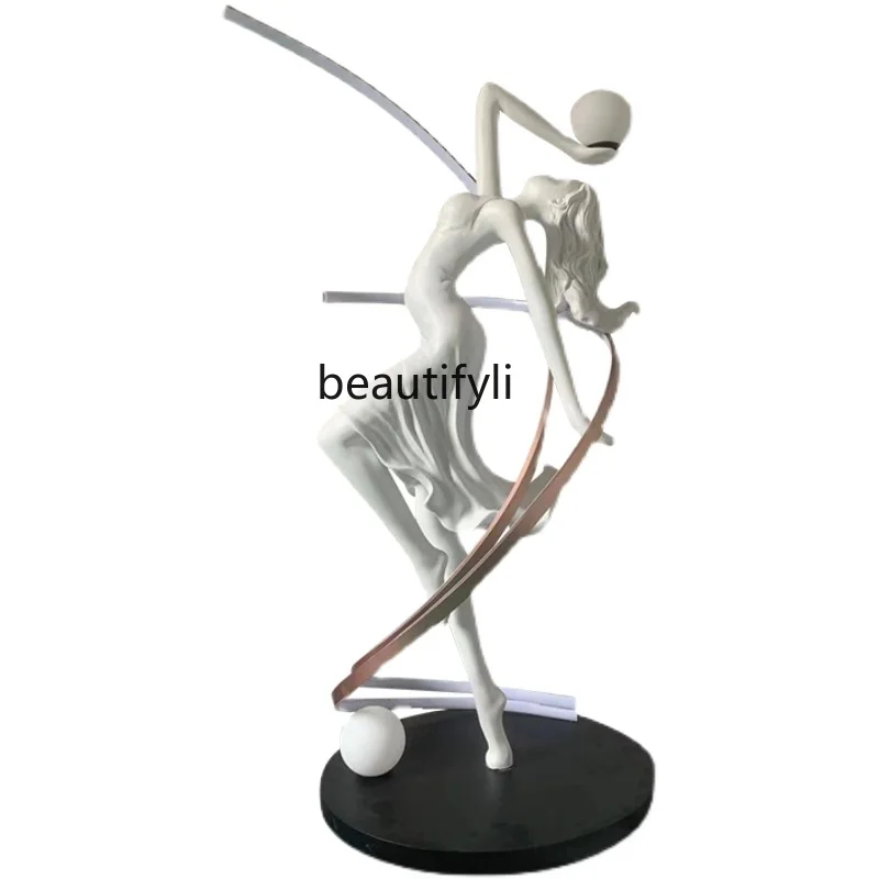 LBX Abstract Sculpture Floor Lamp Lobby Decoration Dance Goddess Art Decoration Decorative Lamp
LBX Abstract Sculpture Floor Lamp Lobby Decoration Dance Goddess Art Decoration Decorative Lamp