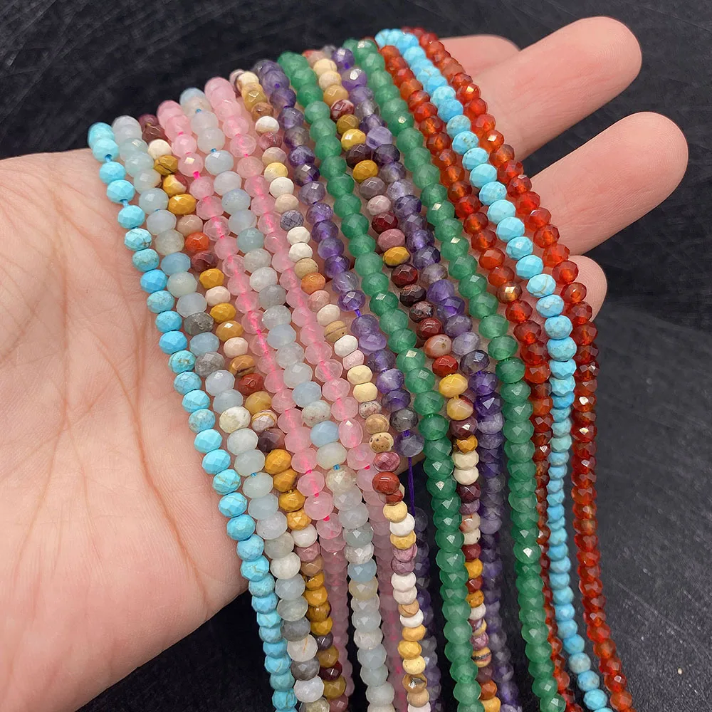Natural Stone Zircon Bead 2-6mm Amethyst Round Bead Charm Jewelry DIY Men and Women Necklace Bracelet Earring Accessorie
Natural Stone Zircon Bead 2-6mm Amethyst Round Bead Charm Jewelry DIY Men and Women Necklace Bracelet Earring Accessorie
