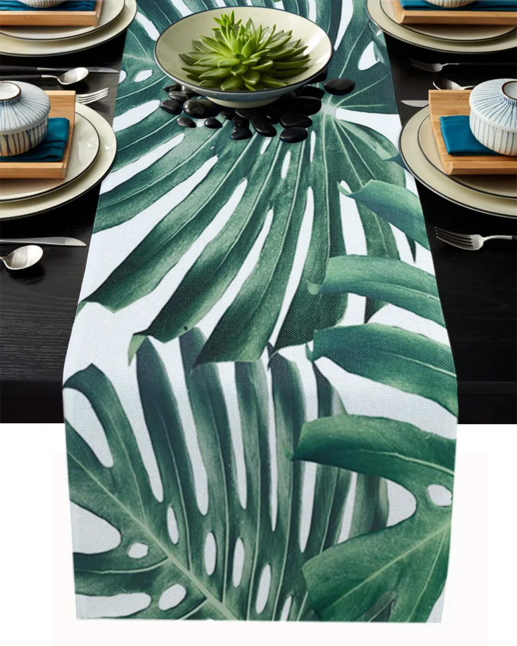 Turtle Leaf Leaf Tropical Palm Leaf Green Tablecloth Table Runner Decoration Home Decor Dinner Table Decoration Table Decor
Turtle Leaf Leaf Tropical Palm Leaf Green Tablecloth Table Runner Decoration Home Decor Dinner Table Decoration Table Decor