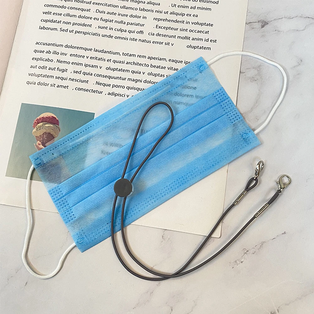 Fashion Double Buckle Pu Leather Eyeglass Lanyard Face Mask Necklace Mask Holder Chain Glasses Rope Adjustable Rope
Fashion Double Buckle Pu Leather Eyeglass Lanyard Face Mask Necklace Mask Holder Chain Glasses Rope Adjustable Rope