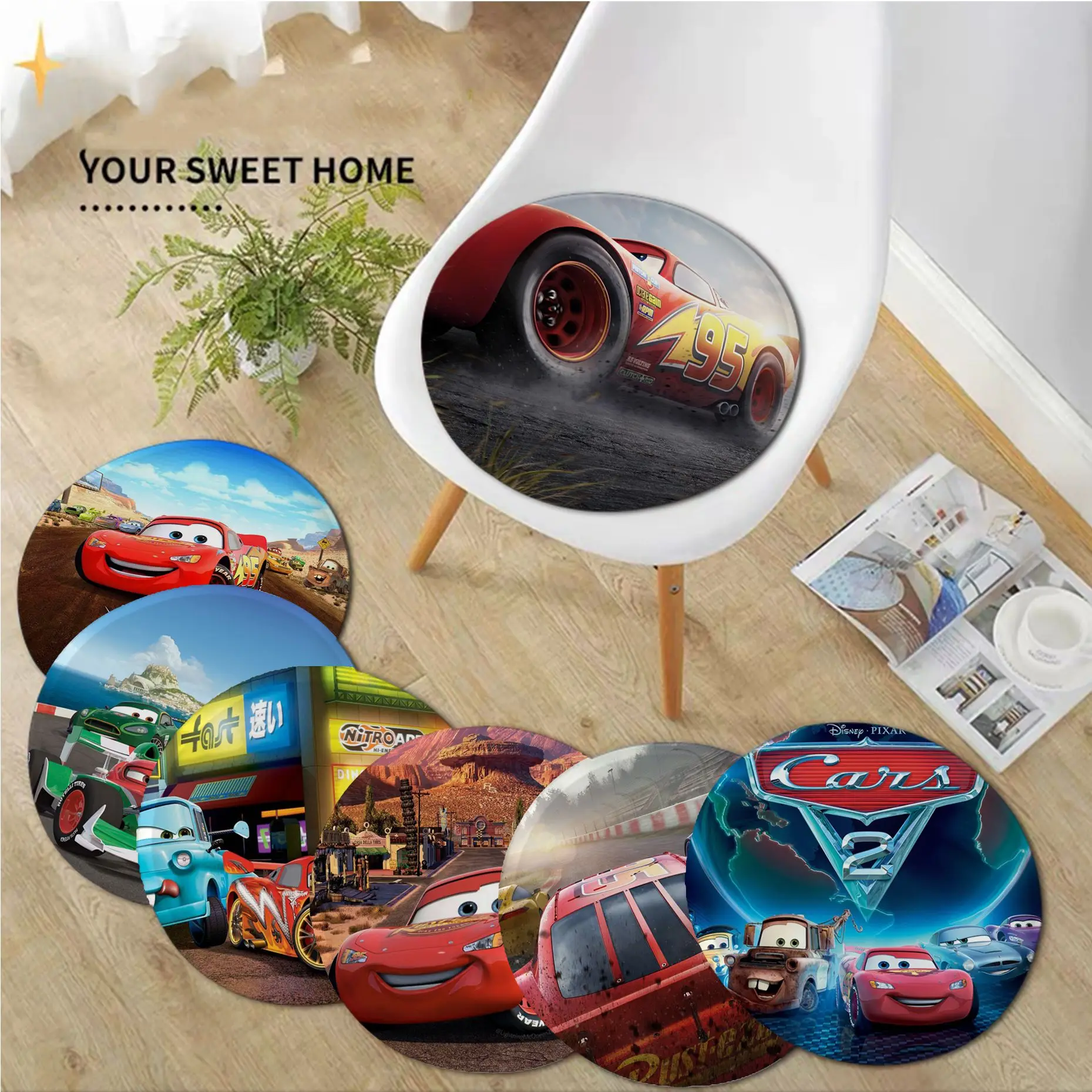Disney McQueen Cars Art Plush Cushion Home Back Cushion Soft Comfortable 50x50cm Cushion Pads
Disney McQueen Cars Art Plush Cushion Home Back Cushion Soft Comfortable 50x50cm Cushion Pads