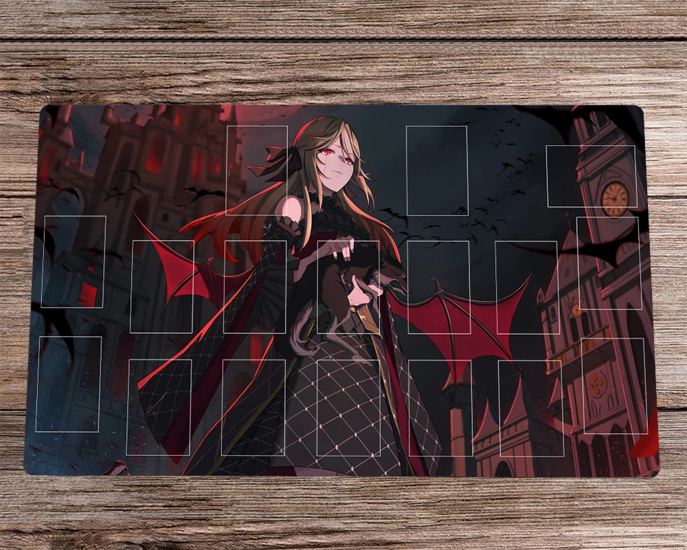Игровой коврик YuGiOh, вампир, Женский коврик для игры в игру TCG, аниме, игровой коврик для торговых карт и свободная сумка, резиновый Настольный коврик для мыши 60x35 см
Игровой коврик YuGiOh, вампир, Женский коврик для игры в игру TCG, аниме, игровой коврик для торговых карт и свободная сумка, резиновый Настольный коврик для мыши 60x35 см