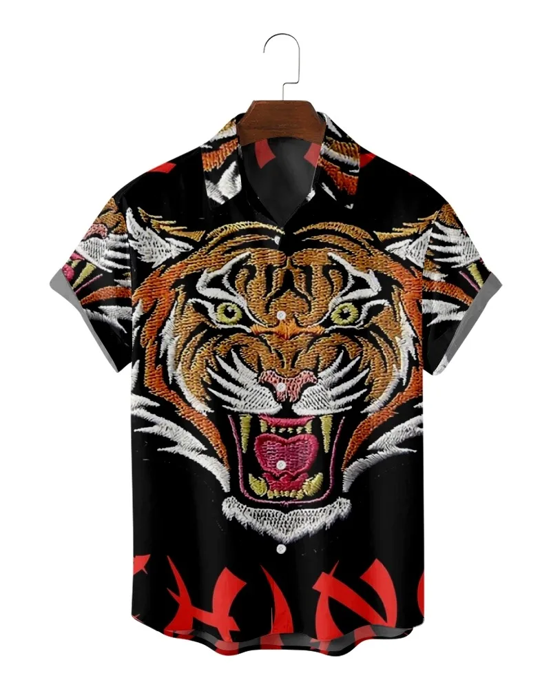 Tiger Full Print Hip Hop Shirt Men Women 2022 Summer Streetwear Men's Shirt Casual Shirts for Men
Tiger Full Print Hip Hop Shirt Men Women 2022 Summer Streetwear Men's Shirt Casual Shirts for Men
