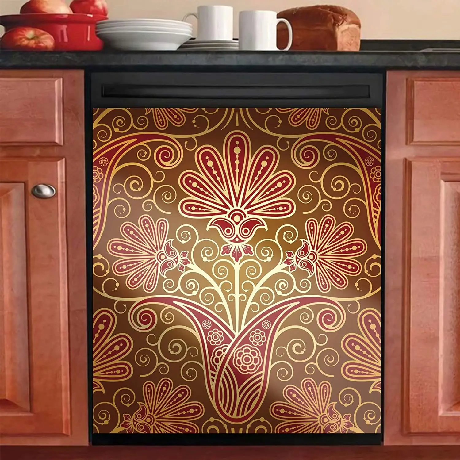 Ethnic Style Kitchen Decorative for Dishwasher Door,Refrigerator,Washing Machine,Dryer Dishwasher Magnet Cover,Mandala Magnetic
Ethnic Style Kitchen Decorative for Dishwasher Door,Refrigerator,Washing Machine,Dryer Dishwasher Magnet Cover,Mandala Magnetic