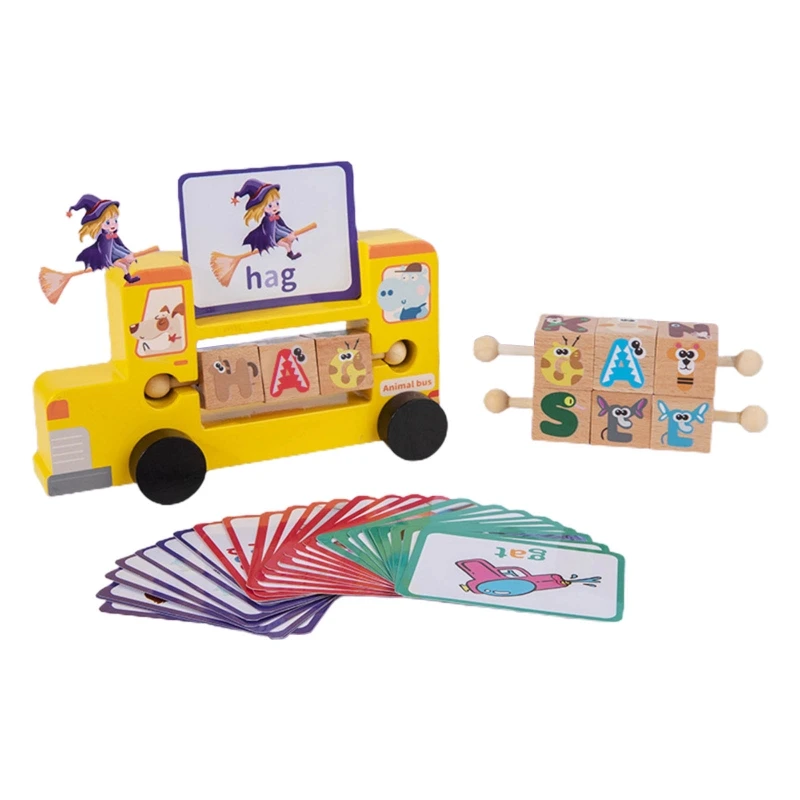 Kids Letter Alphabet Learning Wooden Frame Toy with Flash Cards Toy Educational Words Cognitive Teaching Aid for Toddler
Kids Letter Alphabet Learning Wooden Frame Toy with Flash Cards Toy Educational Words Cognitive Teaching Aid for Toddler