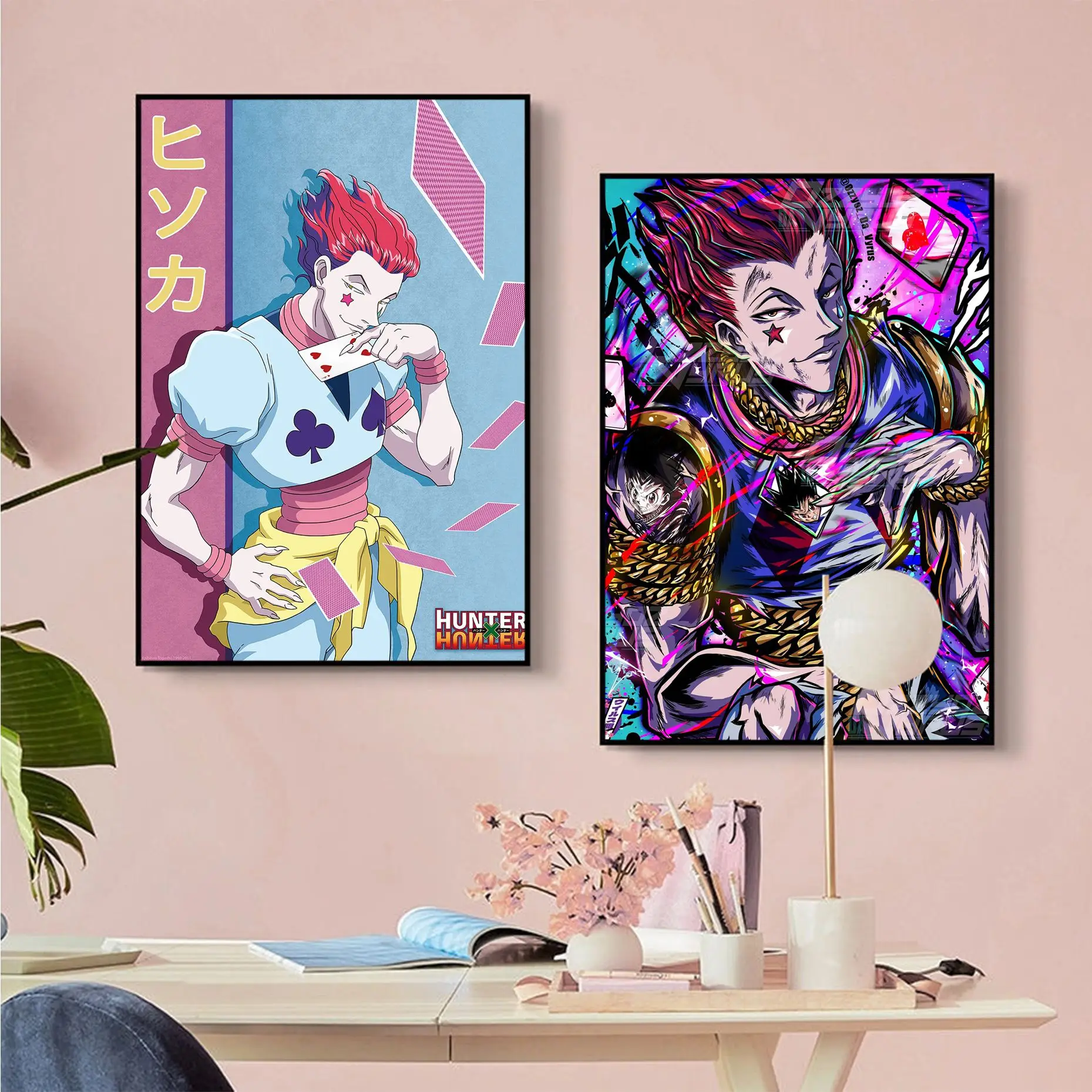 Japan Hunter X Hunter Hisoka Anime Movie Sticky Posters Whitepaper Prints Posters Artwork Kawaii Room Decor
Japan Hunter X Hunter Hisoka Anime Movie Sticky Posters Whitepaper Prints Posters Artwork Kawaii Room Decor