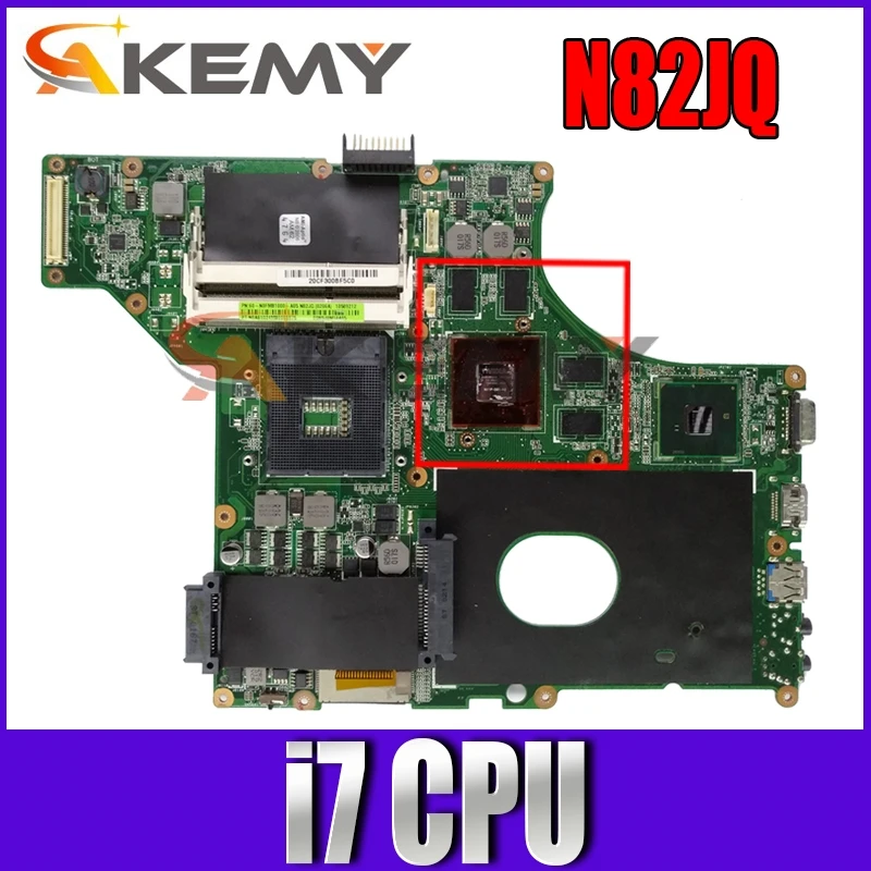 N82JQ поддержка материнской платы i7 CPU REV2.0 для ASUS N82J N82JV N82JQ N82JA HM55 Материнская плата ноутбука 100% тест Бесплатная доставка
N82JQ поддержка материнской платы i7 CPU REV2.0 для ASUS N82J N82JV N82JQ N82JA HM55 Материнская плата ноутбука 100% тест Бесплатная доставка