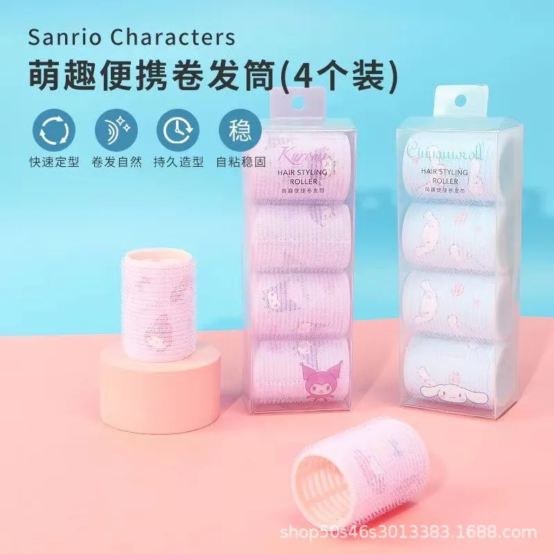 4Pcs Kawaii Sanrio Cinnamoroll Kuromi My Melody Hair Curler Convenient Lovely Anime Cartoon Hair Finalize The Roller Girl Gifts
4Pcs Kawaii Sanrio Cinnamoroll Kuromi My Melody Hair Curler Convenient Lovely Anime Cartoon Hair Finalize The Roller Girl Gifts