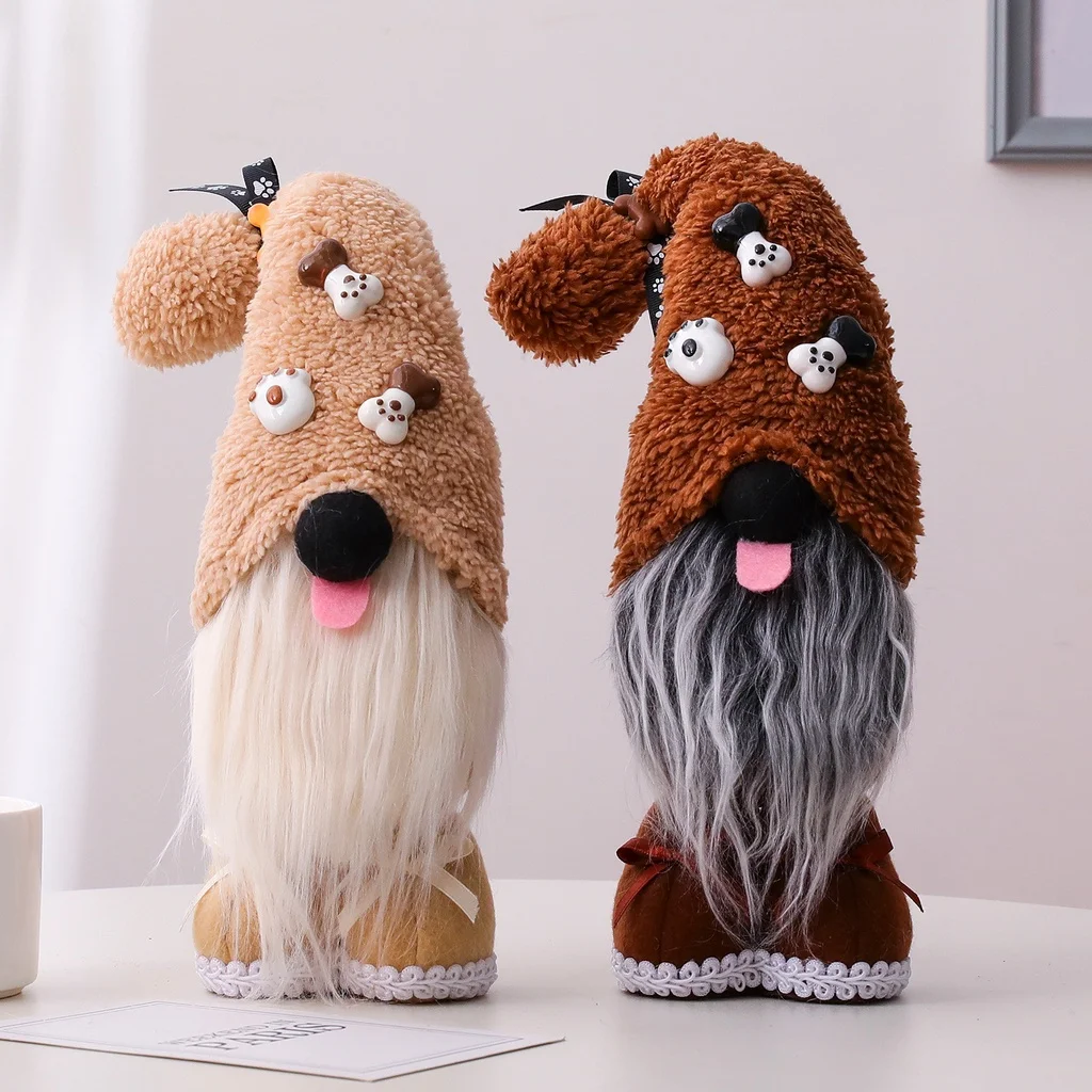 Xmas Ornaments Dwarf Toys Navidad Table Decor Gifts 2023 Xmas Festival Standing Posture dog Faceless Gnome Colorful Plush Dolls 
Xmas Ornaments Dwarf Toys Navidad Table Decor Gifts 2023 Xmas Festival Standing Posture dog Faceless Gnome Colorful Plush Dolls
