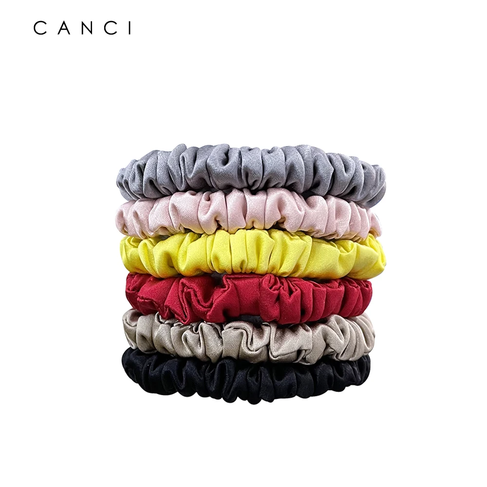 100% Pure Silk Skinnies Scrunchies Set Luxury Silk Hair Ties Elastic Band 22 momme Ponytail Holders for Women Girls 3pcs / 6pcs
100% Pure Silk Skinnies Scrunchies Set Luxury Silk Hair Ties Elastic Band 22 momme Ponytail Holders for Women Girls 3pcs / 6pcs