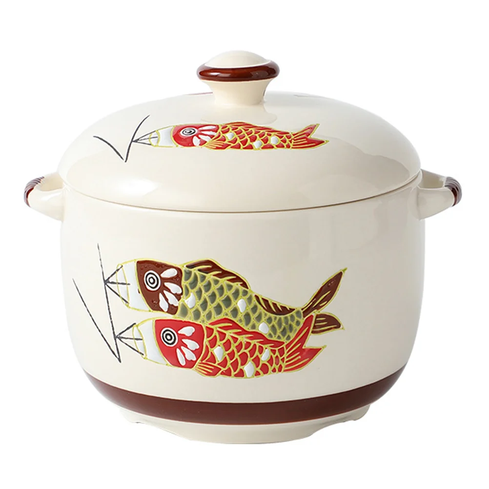 Ceramic Pot Soup Stew Casserole Bowl Chinesestockpot Cooking Cup Steam Steaming Bean Lid Covered Serving Clay Porcelain Small
Ceramic Pot Soup Stew Casserole Bowl Chinesestockpot Cooking Cup Steam Steaming Bean Lid Covered Serving Clay Porcelain Small