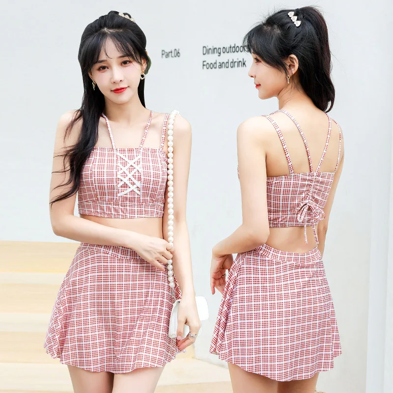 New Female Small Bust Bikini Yellow Blue Red Girl Korean Cute Swimsuit Fashion Sexy Split Swimsuit Bikinie Dropshipping
New Female Small Bust Bikini Yellow Blue Red Girl Korean Cute Swimsuit Fashion Sexy Split Swimsuit Bikinie Dropshipping