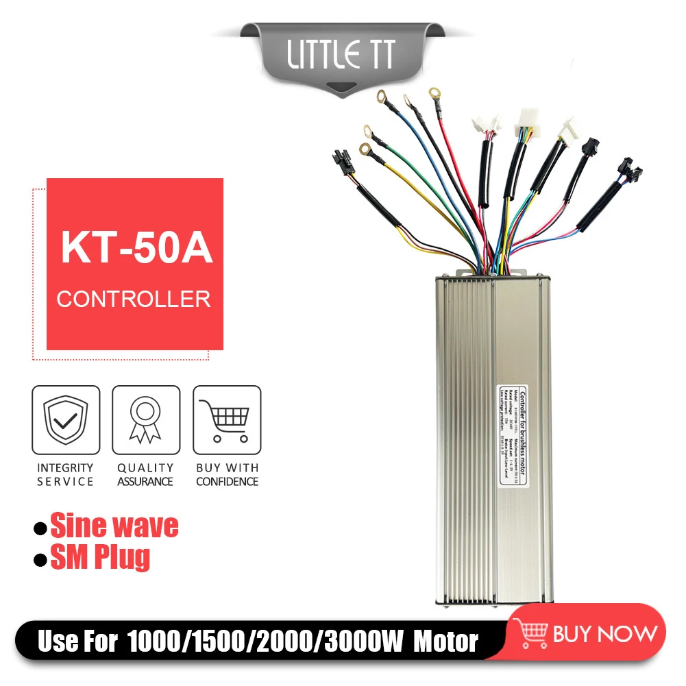Контроллер Sinewave 48VKT-50A для горного электровелосипеда с разъемом Lightline SM для бесщеточного двигателя 11500 Вт 2000 Вт для дисплея серии KT
Контроллер Sinewave 48VKT-50A для горного электровелосипеда с разъемом Lightline SM для бесщеточного двигателя 11500 Вт 2000 Вт для дисплея серии KT