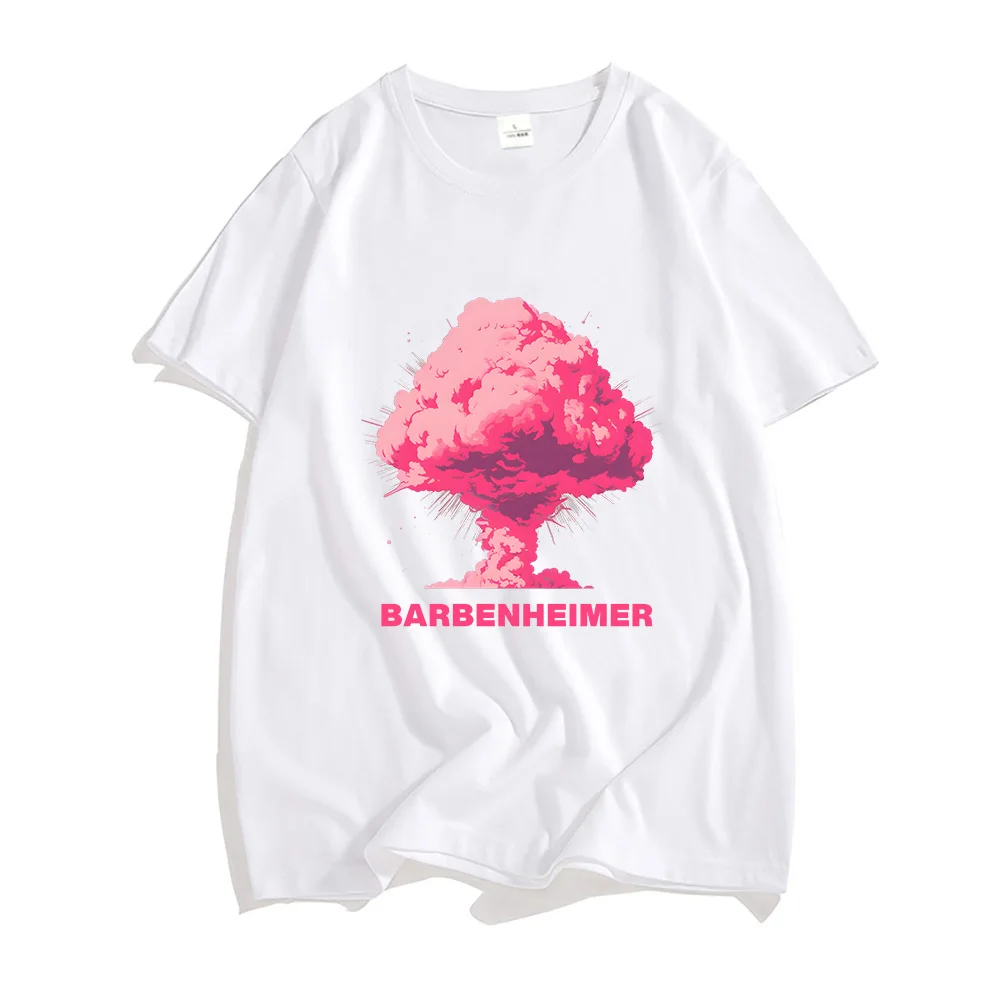 Barbenheimer Tshirt 100% Cotton T-shirt Men/women Streetwear Shirt Summer Oversized Tees Stranger Graphic T Shirts Anime Clothes
Barbenheimer Tshirt 100% Cotton T-shirt Men/women Streetwear Shirt Summer Oversized Tees Stranger Graphic T Shirts Anime Clothes