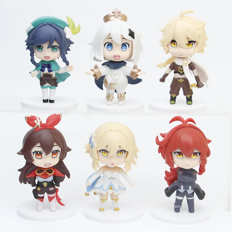 10cm Genshin Impact Paimon Wendy Luke Ying Keli Kawaii Action Figure Q Version Character Nendoroid Car Decoration PVC Model Gift
10cm Genshin Impact Paimon Wendy Luke Ying Keli Kawaii Action Figure Q Version Character Nendoroid Car Decoration PVC Model Gift
