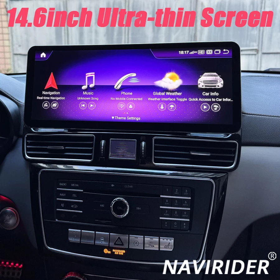 Ультратонкий головной блок для Mercedes Benz ML GL GLE GLS W166 X166 2012-2019 Android Auto Carplay Автомобильная GPS-навигация Стерео
Ультратонкий головной блок для Mercedes Benz ML GL GLE GLS W166 X166 2012-2019 Android Auto Carplay Автомобильная GPS-навигация Стерео