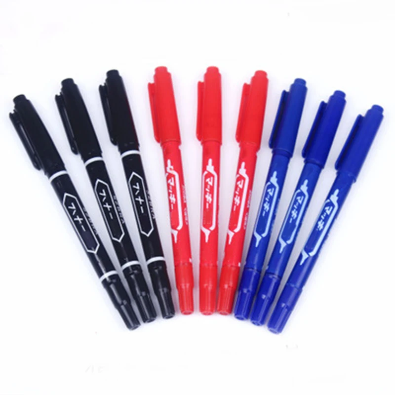 3pcs Double Headed Marker Pen Permanent Paint Marker Pen Twin Tips Hook For CD DVD Media Disc Line Quick-drying Writing Pens
3pcs Double Headed Marker Pen Permanent Paint Marker Pen Twin Tips Hook For CD DVD Media Disc Line Quick-drying Writing Pens