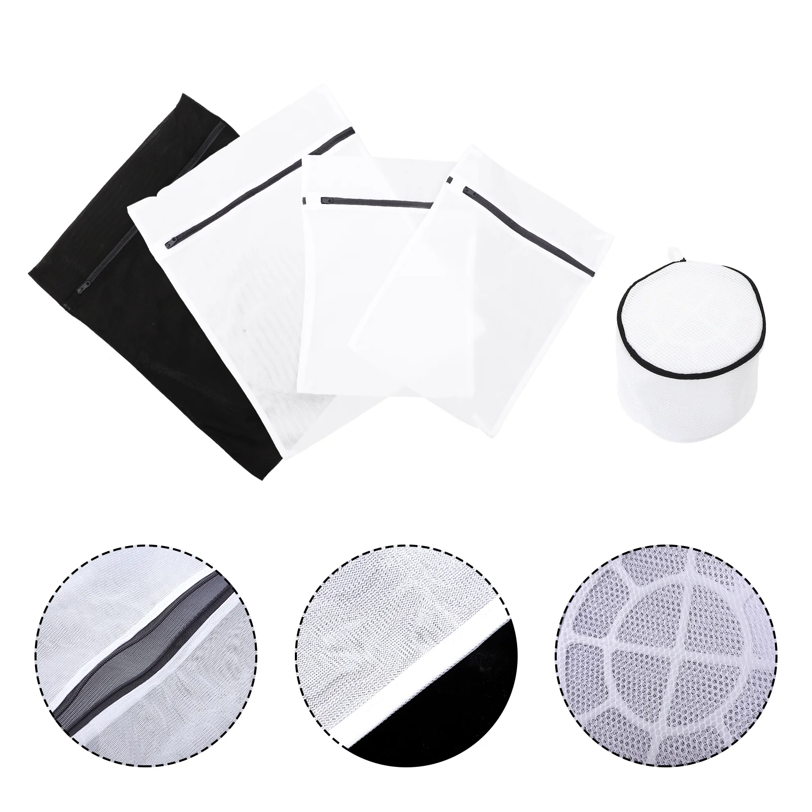 5Pcs Reusable Portable Wear-resist Mesh Wash Bags Bras Washing Bags Washing Machine for Home
5Pcs Reusable Portable Wear-resist Mesh Wash Bags Bras Washing Bags Washing Machine for Home