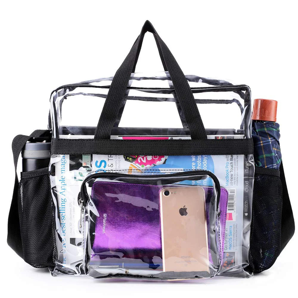 Large capacity transparent bag portable travel bag cold proof PVC washing new product
Large capacity transparent bag portable travel bag cold proof PVC washing new product