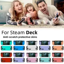 Aesthetic Skin Vinyl for Steam Deck Console Full Set Protective Decal Wrapping Cover For Valve Console Premium Stickers