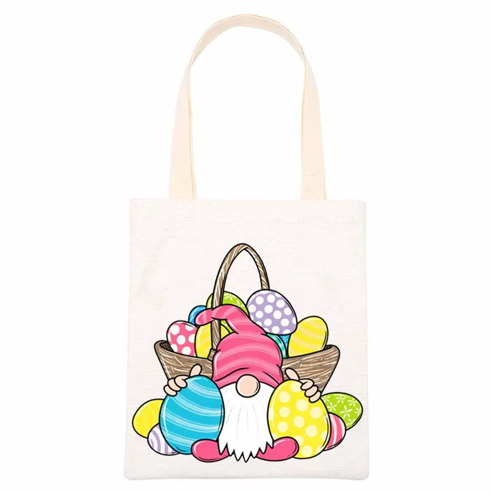Famous Designer Women Handbag Canvas Shoulder Bag Gnome Egg Printing School Shopping Bag for Women Birthday Gift
Famous Designer Women Handbag Canvas Shoulder Bag Gnome Egg Printing School Shopping Bag for Women Birthday Gift