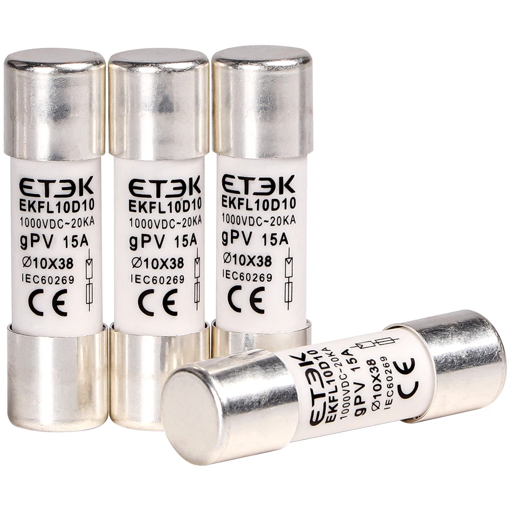 Предохранительная система ETEK EKF1-10PVH для солнечной энергии 1000В 1P 15A 20A 25A
Предохранительная система ETEK EKF1-10PVH для солнечной энергии 1000В 1P 15A 20A 25A