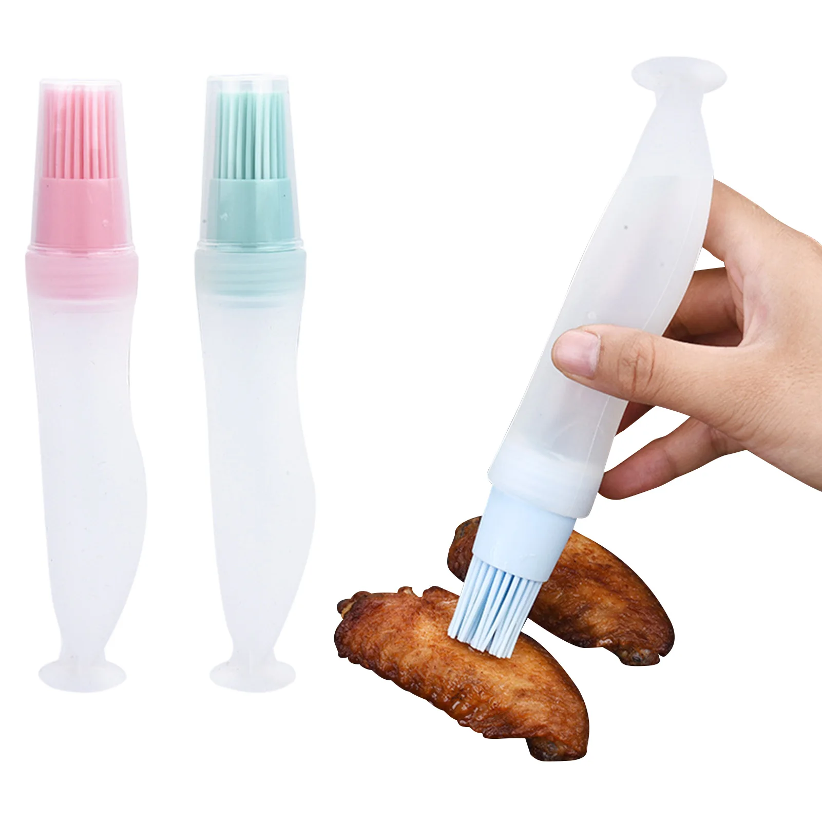 3Pcs BBQ Basting Brushes Bottle Baster Brush For BBQ Silicone Oil Brush Olive Oil Vinegar Salad Dressing Dispenser Bottle
3Pcs BBQ Basting Brushes Bottle Baster Brush For BBQ Silicone Oil Brush Olive Oil Vinegar Salad Dressing Dispenser Bottle