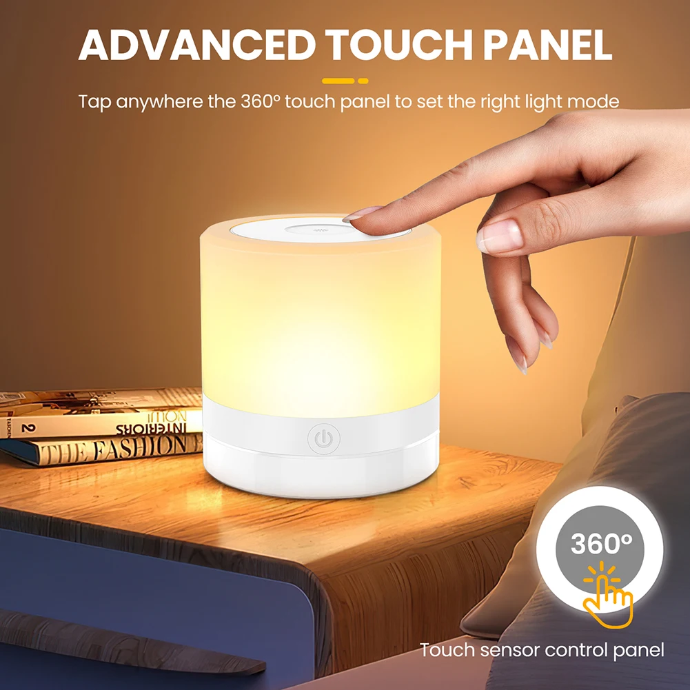 7 Color Changing Table Lamp USB Rechargeable Touch Dimmable RGB Night Light for Living Room Bedroom Bedside Decor
7 Color Changing Table Lamp USB Rechargeable Touch Dimmable RGB Night Light for Living Room Bedroom Bedside Decor