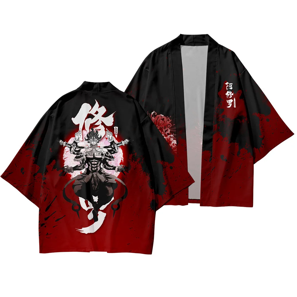 Traje de dos piezas de talla grande 6XL 5XL Anime Shura, cárdigan japonés, ropa Yukata de Cosplay, conjuntos Creative
Traje de dos piezas de talla grande 6XL 5XL Anime Shura, cárdigan japonés, ropa Yukata de Cosplay, conjuntos Creative