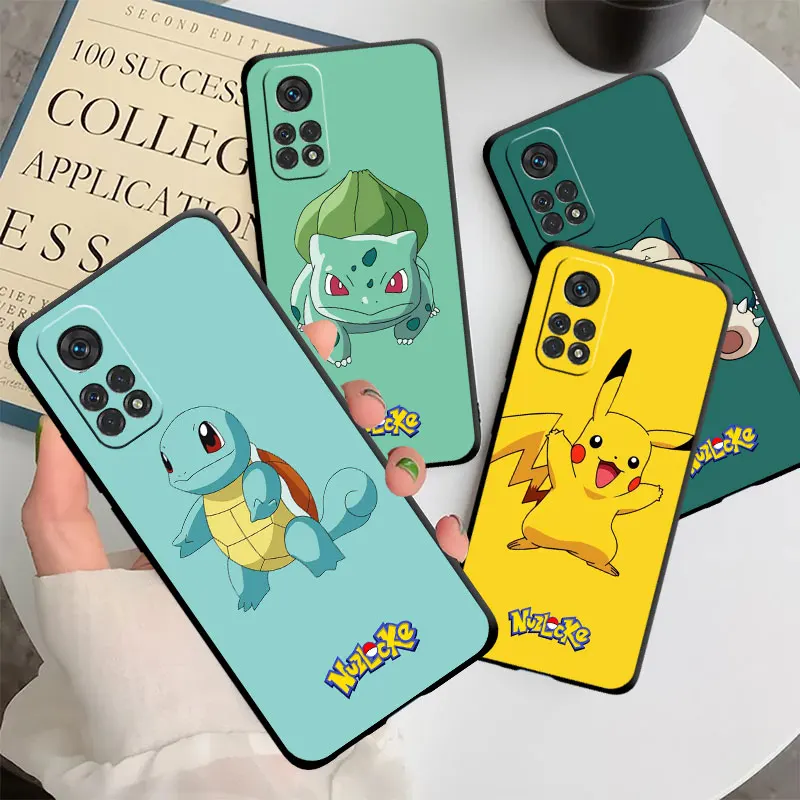 Soft Silicone Case For Xiaomi Mi 11T 10T 11 Lite 5G NE 12 9T 11x Pro 9 12S 10 Note 10 pro Black Cover Cute Duck Bulbasaur
Soft Silicone Case For Xiaomi Mi 11T 10T 11 Lite 5G NE 12 9T 11x Pro 9 12S 10 Note 10 pro Black Cover Cute Duck Bulbasaur