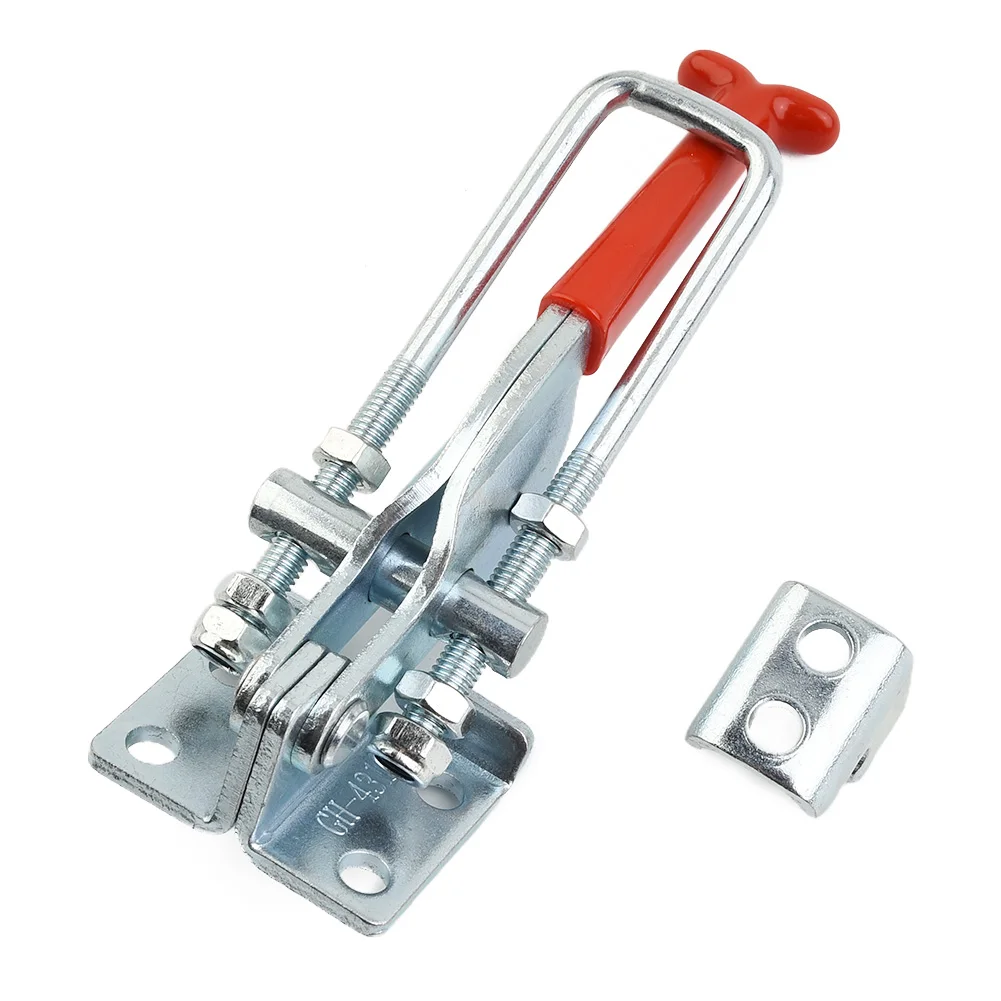 Equipment Toggle Clamp Woodworking Workshop Adjustable Galvanized Iron Red Silver GH-40323 GH-421 Good Carrying
Equipment Toggle Clamp Woodworking Workshop Adjustable Galvanized Iron Red Silver GH-40323 GH-421 Good Carrying