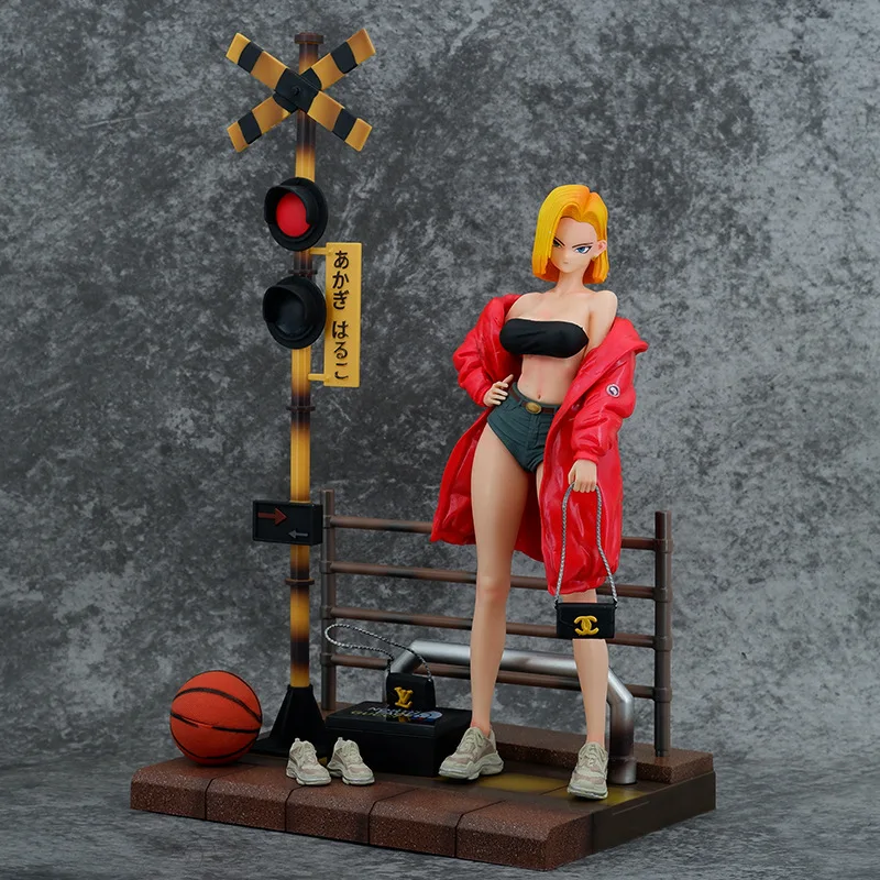 Anime Dragon Ball Z Android 18 Figures Super Saiyan Lazuli PVC Toys Action Model Figurine Toy Decoration for Gift Kid New
Anime Dragon Ball Z Android 18 Figures Super Saiyan Lazuli PVC Toys Action Model Figurine Toy Decoration for Gift Kid New