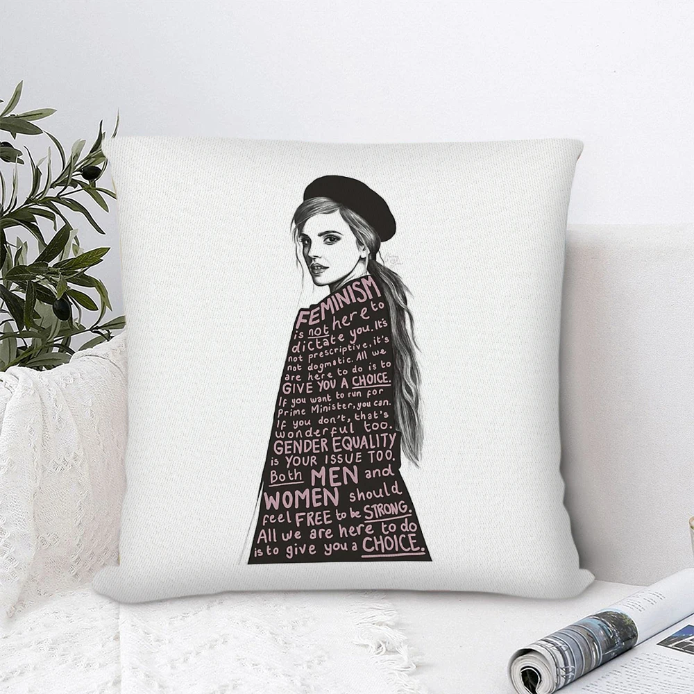 Feminism Design Polyester Pillow Cover Decorative Pillows for Sofa Bedroom Pillow Cases Home Decor Cushion Covers 45*45cm
Feminism Design Polyester Pillow Cover Decorative Pillows for Sofa Bedroom Pillow Cases Home Decor Cushion Covers 45*45cm