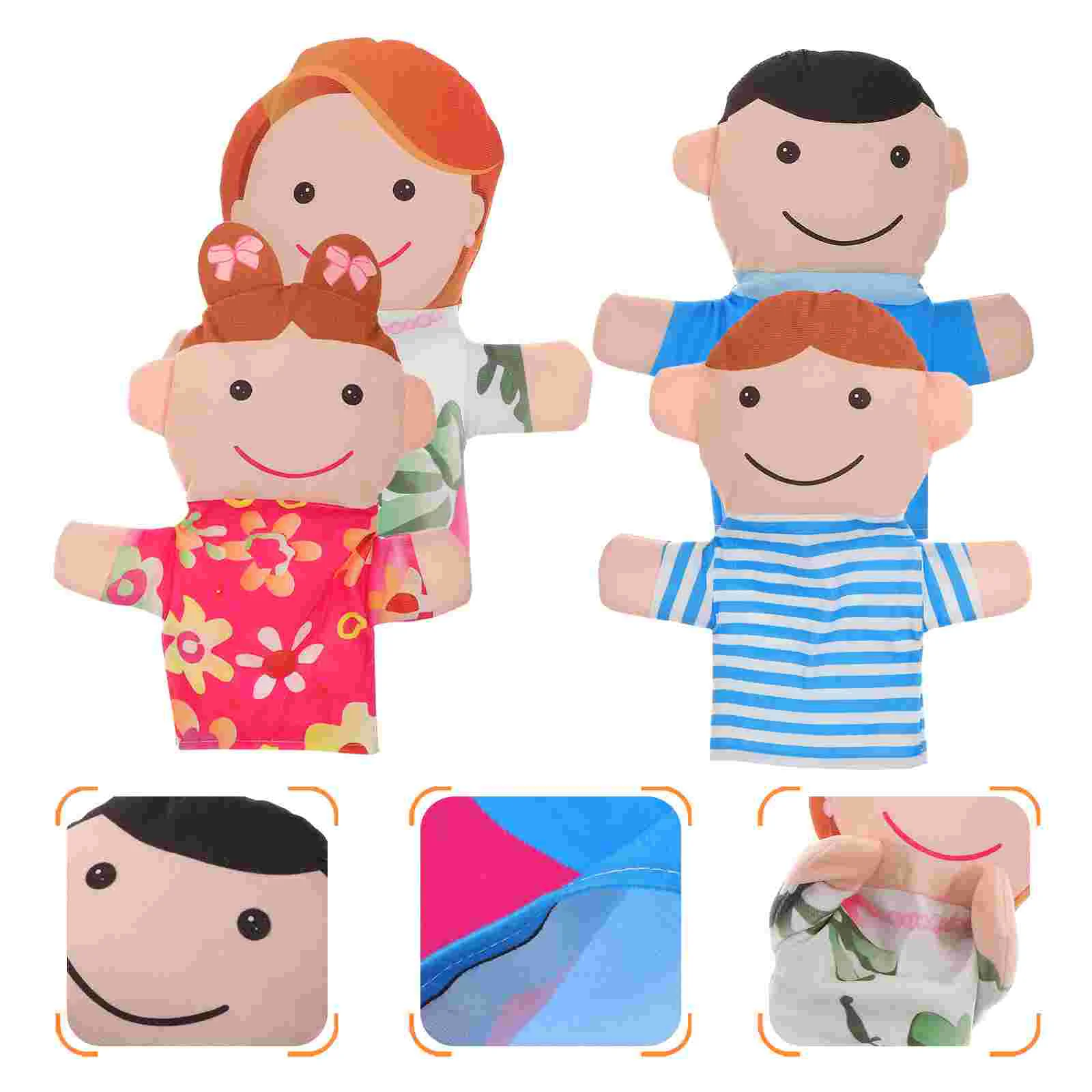 4 Pcs Boy Girl Puppets People Hand Kids Family Finger Figurine Dolls Baby Toddlers
4 Pcs Boy Girl Puppets People Hand Kids Family Finger Figurine Dolls Baby Toddlers