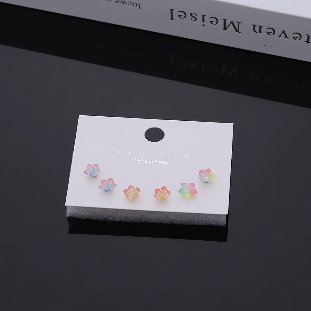 Acrylic Needle Resin Lovely Sweet Wind Earrings for Women Three-Dimensional Flowers Fashion Creative Anti Allergy Earrings
Acrylic Needle Resin Lovely Sweet Wind Earrings for Women Three-Dimensional Flowers Fashion Creative Anti Allergy Earrings
