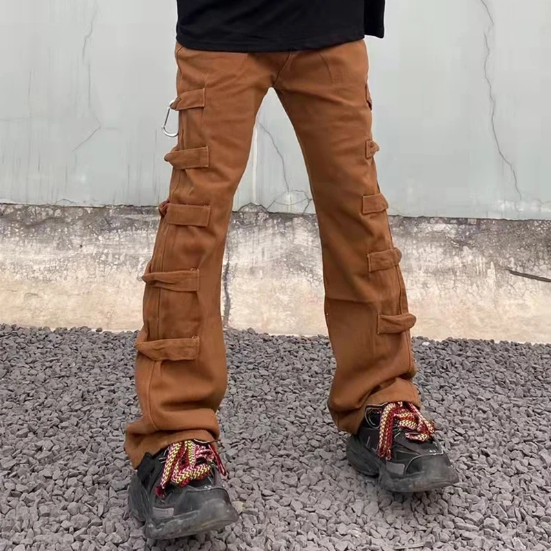 Harajuku Side Button Spliced Retro Ripped Jeans Mens and Womens Straight Oversize Hip Hop Denim Flare Trousers
Harajuku Side Button Spliced Retro Ripped Jeans Mens and Womens Straight Oversize Hip Hop Denim Flare Trousers