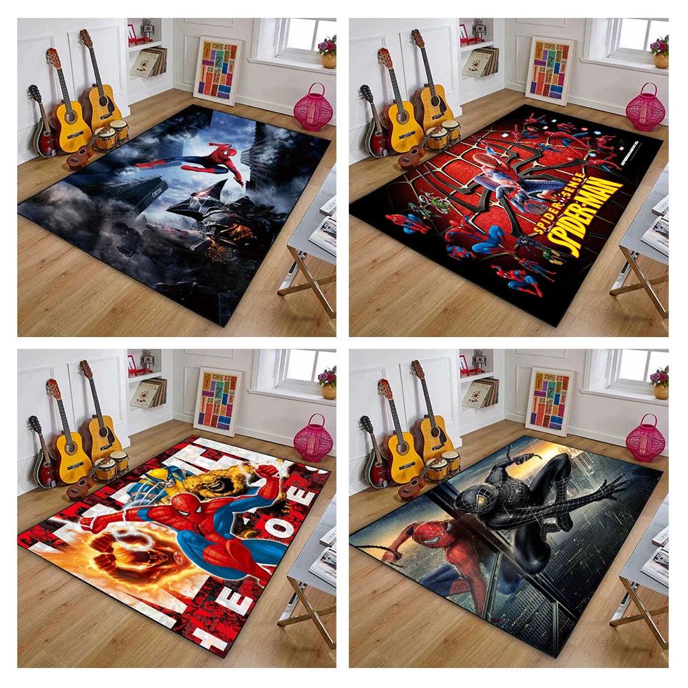 Crystal Velvet Bedroom Rug Disney Spider-Man Superhero Children'S Room Game Floor Mat Home Bedside Non-Slip Absorbent Floor Mat
Crystal Velvet Bedroom Rug Disney Spider-Man Superhero Children'S Room Game Floor Mat Home Bedside Non-Slip Absorbent Floor Mat